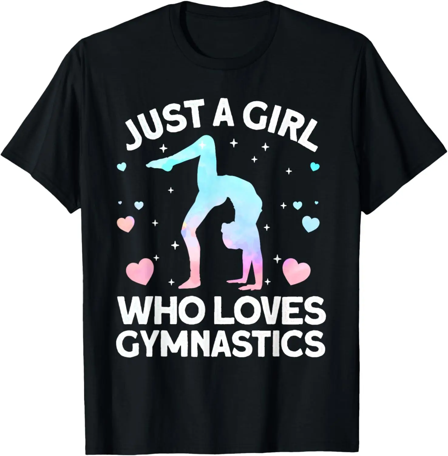 100% Cotton Top Cool Gymnastics Art For Women Girls Gymnastics Gymnast Coach T-Shirt