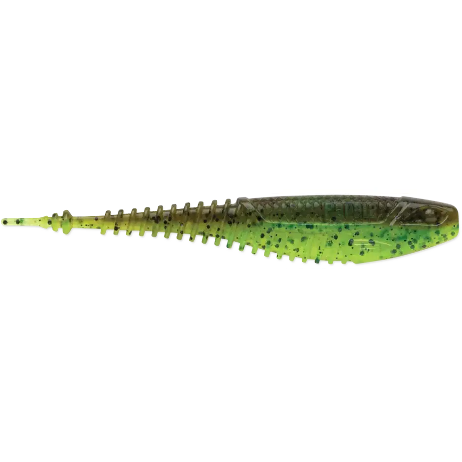 Rapala Crush City Freeloader - Green Pumpkin Chart. Pepper  6pk