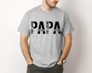 Papa Shirt, The Man The Myth The Legend Tee, Funny Dad Shirt, Gift for Papa, Grandpa Shirt, Father’s Day T-Shirt, Dadlife Tee, Birthday Gift for Dad, Cricut Shirt Idea