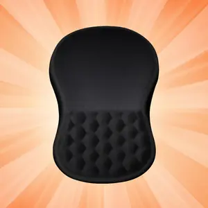 Ergonomic Gel Mouse Pad with Wrist Support and Massage, Pain Relief Memory Foam, Wireless Non-Slip Base, Universal Mouse Pad, Desk Mat