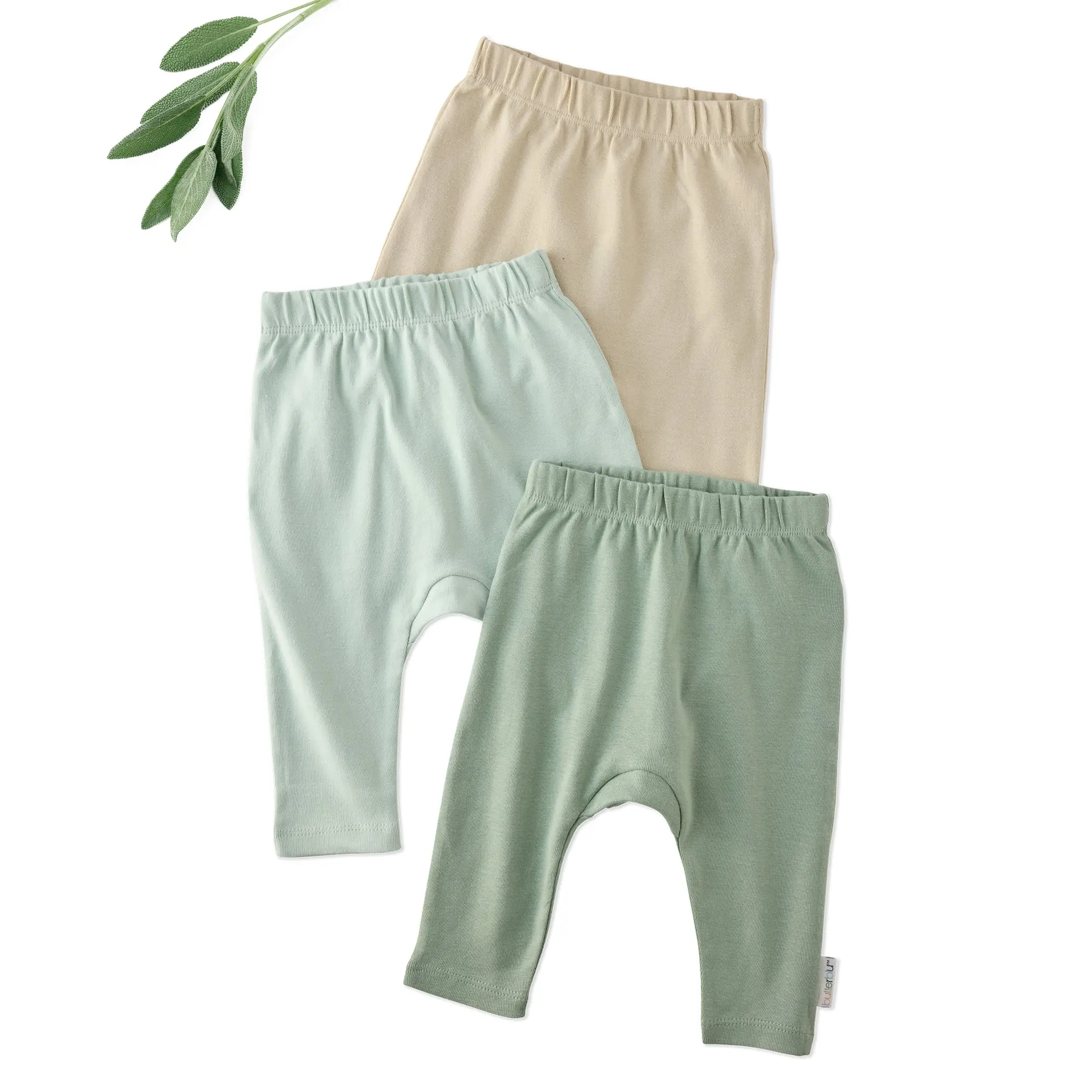 HARLOWE 3-Pack Harem Baby Pants