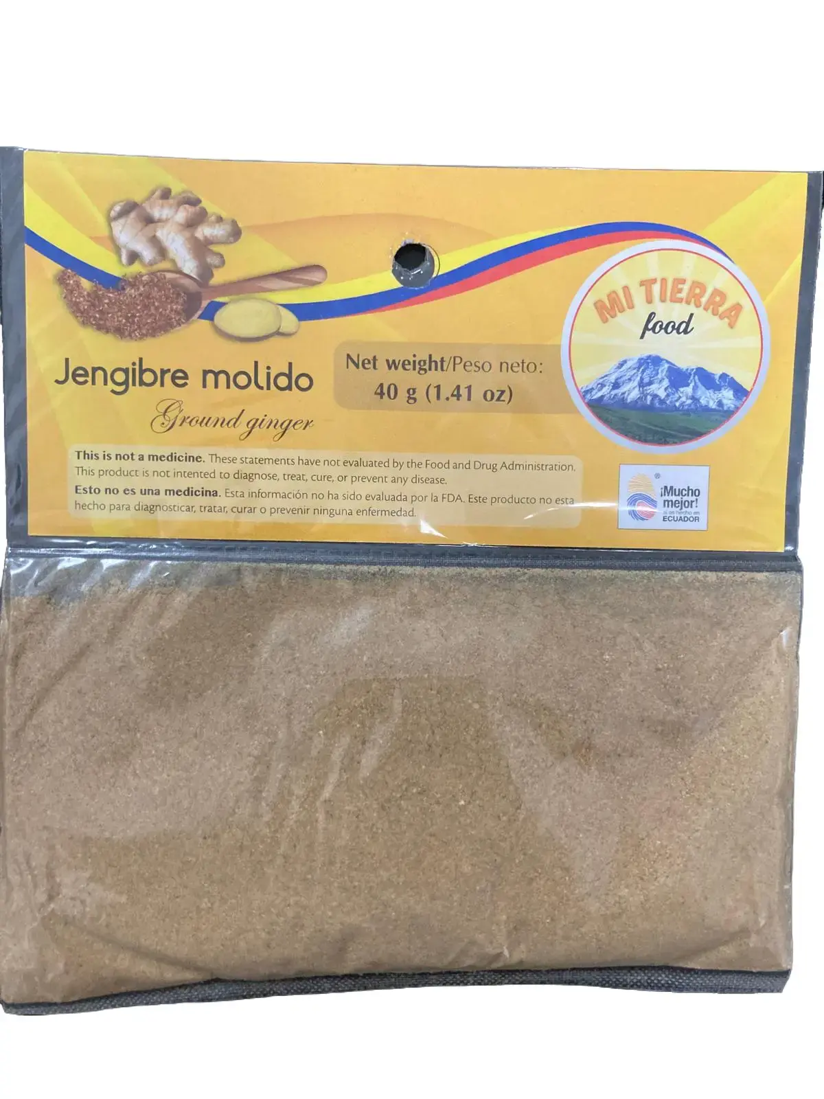 JENGIBRE MOLIDO ESPECIES - MI TIERRA