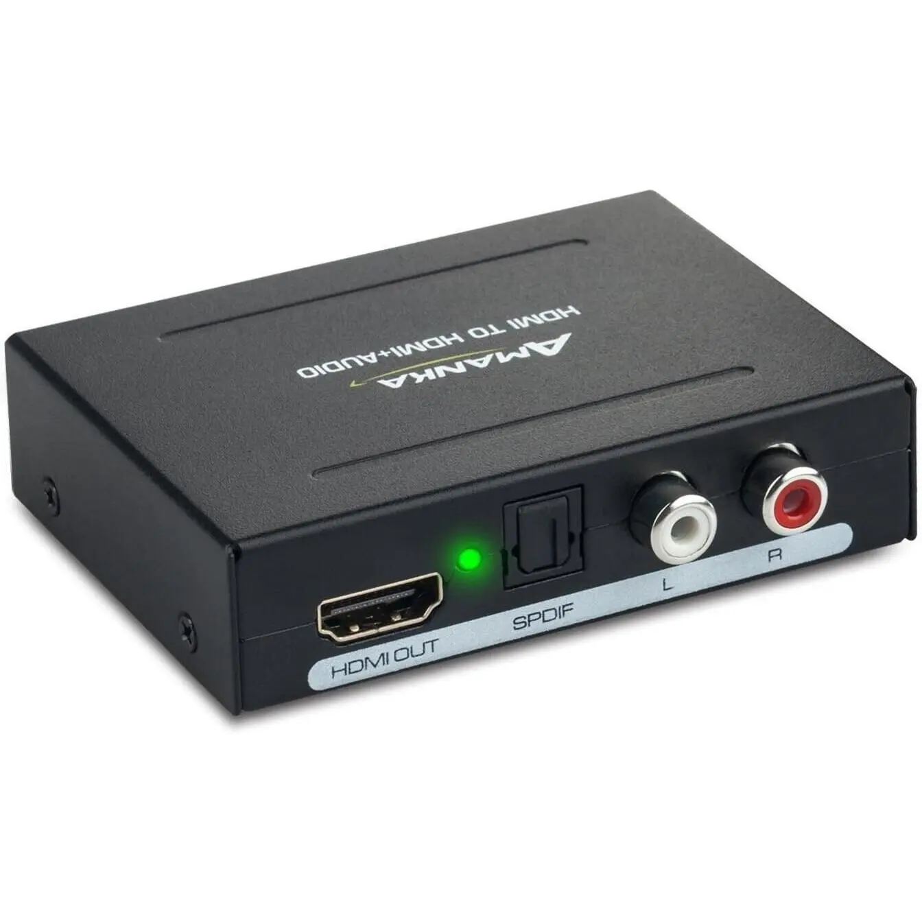 HDMI to HDMI Audio Extractor 4K Optical SPDIF RCA L/R Audio Converter Splitter