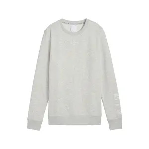 PUMA Womens X Hyrox Oversized Crew Neck Sweatshirt Casual - Grey