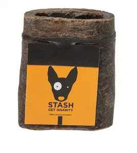 Stash BUBA Water Buffalo Horn Dog Treat Bone for Dogs