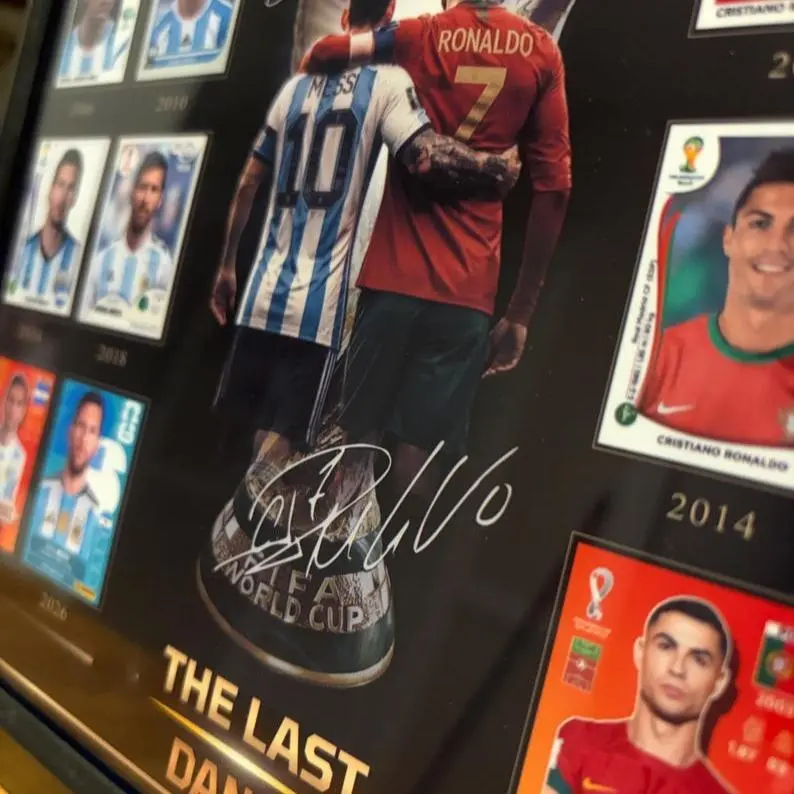 Messi  Ronaldo Last Dance 2026 | Soccer Poster Printable Decor Matte