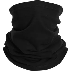 Merino Wool Neck Gaiter for Men & Women–Ski, Hunt&Running,12-Way Wool Ski Face Mask-With Headband&Balaclava Warmer