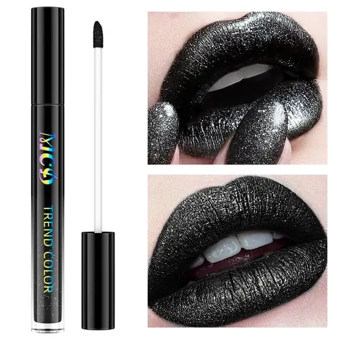 Long Lasting Glitter Lip Mud, Sparkly Lipstick, Glossy, 1 Count Matte Shimmer Finish Liquid Lipstick, High Pigment Lip Glaze for Unique Lips Makeup, Multi-use Lip Gloss for Party Makeup, Lip Lacquer