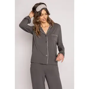 Modal Dreams Charcoal 3-Piece PJ Set