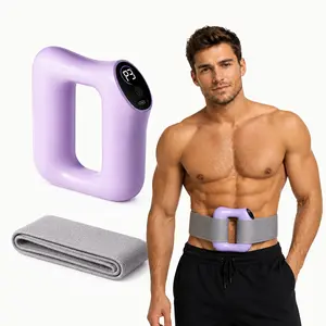 HopHorse Portable Fascia Ring for Waist & Back Relaxation, Cordless Rechargeable Muscle Recovery Massager, Adjustable Comfort Strap, Lightweight Home Wellness Device for Daily Recovery & Relaxation, Summervibes gear adjustment summerwins