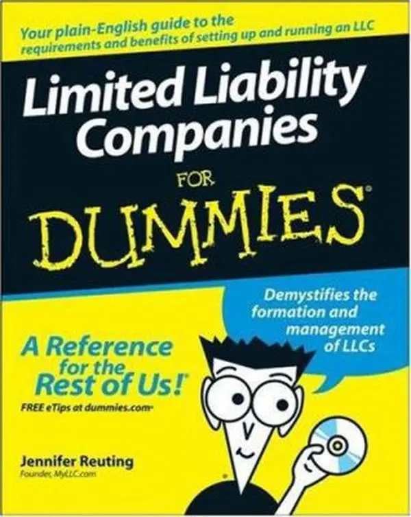 USED Book - Limited Liability Companies For Dummies by Jennifer Reuting (Paperback) - english