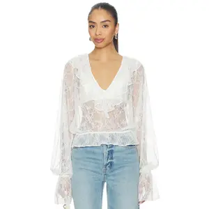 Tularosa Marie Top in White