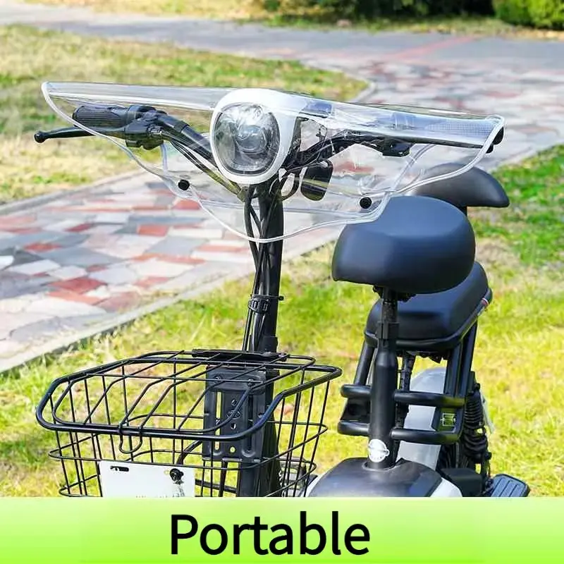 Bicycle/electric Bike Front Rain Cover, Universal Dashboard Protector, Electric Scooter Handlebar Guard, Outdoor Cycling Gear Shield, Ebike Accessories