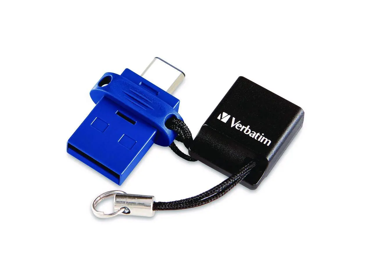 Verbatim Store 'n' Go Dual 128GB USB 3.2 (Gen 1) (Type A + Type C) Flash Drive - 128 GB - USB 3.2 (Gen 1) Type A, USB 3.2 (Gen 1) Type C - Blue - Lifetime Warranty
