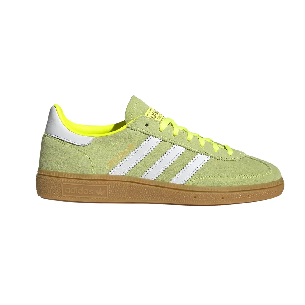 adidas Womens Handball Spezial Sneakers Shoes Casual - Green, Yellow