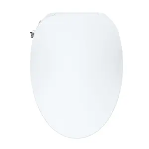 Smart Bidet Seat Elongated with Heated Functions and Gentle Wash Modes, Toilet Seat for Bathroom Comfort and Hygiene, Soft Close Design Easy Install PP Bidet Toilet Seat