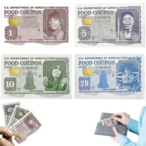 Funny Food Coupon Debit Card Sticker - Personalized Credit Card Skin, Waterproof & Scratch Proof