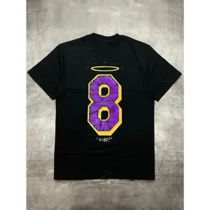 Tribute Tee with a "Kobe" - inspired Number 8 and Halo Design