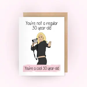 Mean Girls - 30th Birthday Card