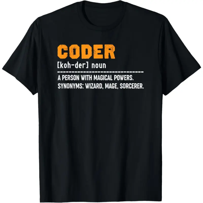 Coding Definition Coder Developer App Code Tee Gift Unisex T-Shirt