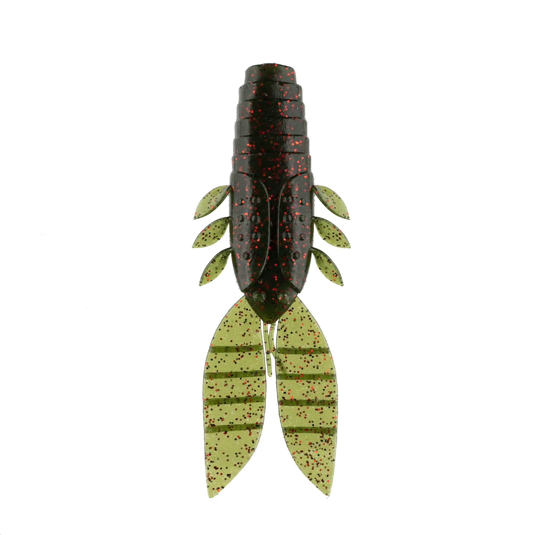 ARK Flipping Bug, 30pk, Bulk pack, Soft Plastic Bait, multiColor, Fishing Lure,Texas rig Bait, Beaver-style Creature Bait