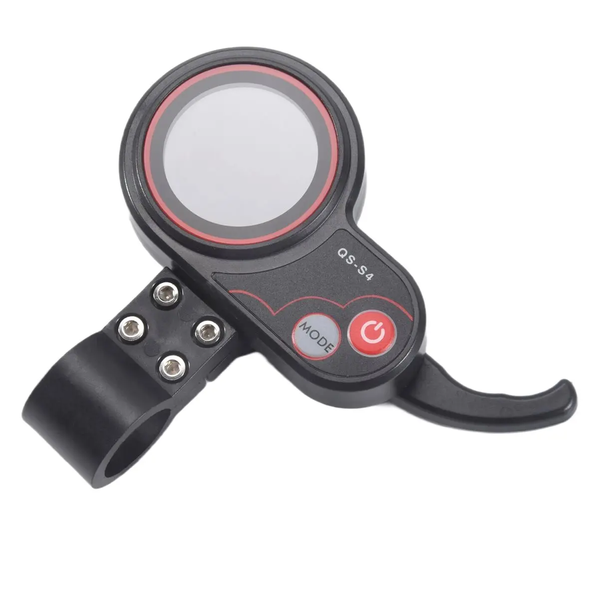 QS-S4 48V-60V Thumb Throttle LCD Display Meter for Zero 8 9 10 8X 10X Electric Scooter 6PIN Display Accessories