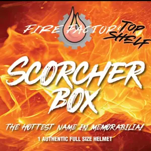 (1) 2026 Fire Factory Scorcher Break Authentic Signed Helmet- PYT