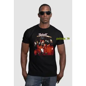 Slipknot Self Titled Black Short Sleeve Cotton T-shirt Unisex