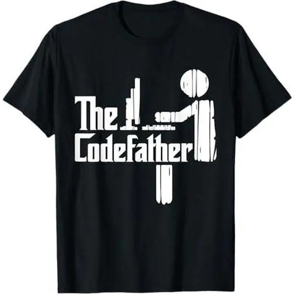 The Codefather Best Dad Ever Fathers Day Web Developer T-Shirt