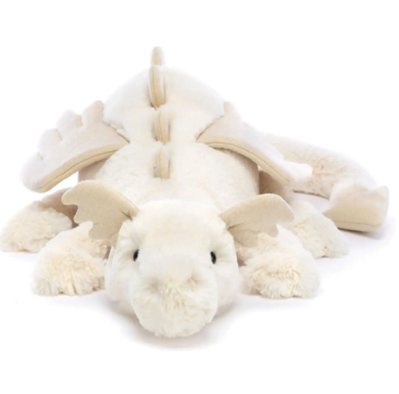 Jellycat Snow Dragon Stuffed Animal 50cm - Classic Children's Gift Jellycat Snow Dragon Stuffed Animal 50cm - Classic Children's Gift