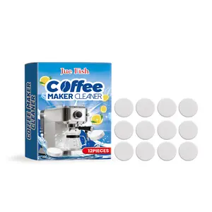 Jue Fish Coffee Machine Cleaning Tablets, Coffee Machine Stain And Scale Removal Filter Screen Cleaning, Household Universal Cleaning Tablets