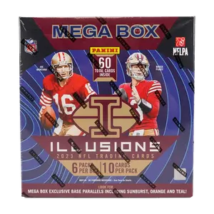 2023 Panini Illusions Mega Box (C.J. Stroud, Bryce Young, Bijan Robinson, Jahmyr Gibbs, Puka Nacua, Anthony Richardson)