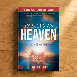 18 Days in Heaven : True Near Death Experience Book About Jesus, Heaven, Faith, Prayer, Eternity, Christian Testimony, Spiritual Encouragement, Hope, Comfort & Inspirational Reading for Believers