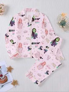 Wicked Theme Sleepwear Set, Pajamas, Dreamy Princess Long Sleeve Home Clothes, Broadway Musical Inspired, Fall Winter