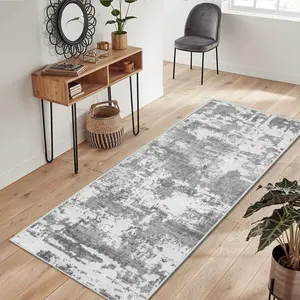 Modern Abstract Rug for Living Room & Kitchen, Contemporary Indoor Carpet Decor, Soft Corridor Mat for Home Decoration, Home Decor Rugs, Abstract Area Rugs
