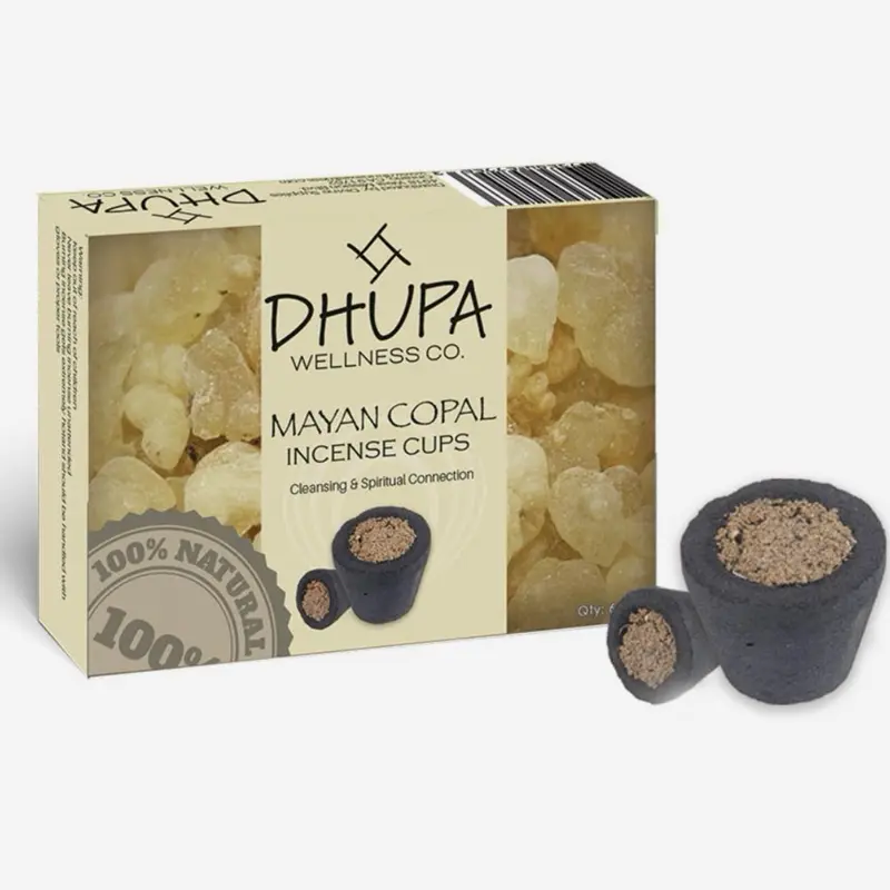 MAYAN COPAL Incense Cups