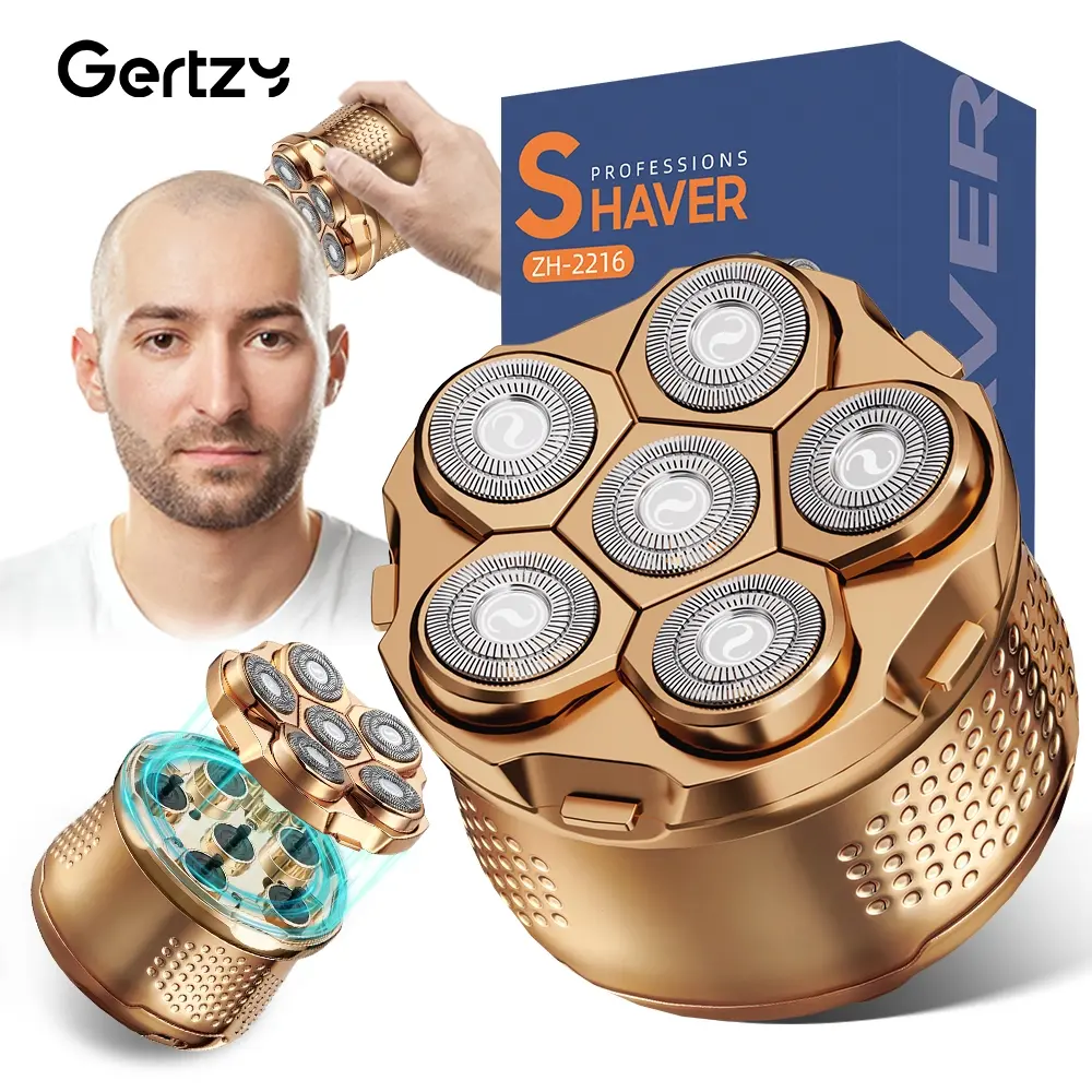 Men's Head Shaver Skull Shaver with LCD Display, Rechargeable Shaver Machine, Smooth Shaving Balding Razor for Men, Gift for Him Boyfriend Husband Father, Christmas Birthday Fathers Day Present Trimmer, Personal Care Appliances