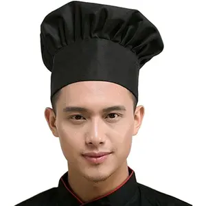 Chef Hat Adult Adjustable Elastic Baker Kitchen Cooking Chef Cap for Adult/Kids