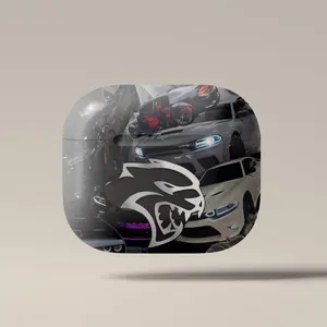 Dodge Charger BADCAT AirPods Case, Trending Airpods Case for all Airpods Gen 1 2 3 4 & Pro 1, 2, 3 Aesthetic Air Pods Case Cover Protective