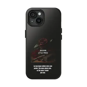 Run Little Mouse iphone case, Dark Romance phone case
