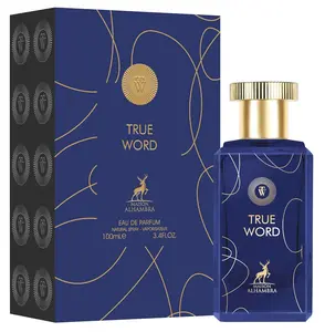 Maison Alhambra True Word – Fragrance for Men, 3.4 Ounce / 100 ml