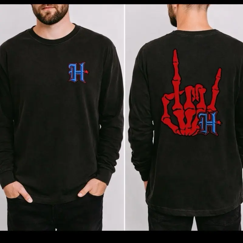 H-Town Shirt Long Sleeve Cotton