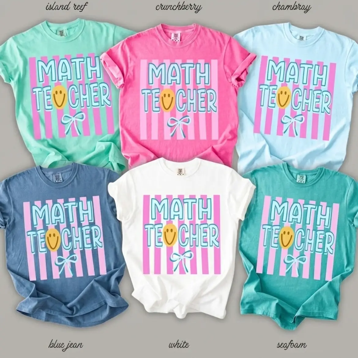 Comfort Colors Math Teacher Shirt, Math Teacher Gift, Funny Teaching Shirt, Mathematician Tee, Teacher Mom Shirt, Teaching Life T-Shirt