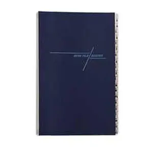 Smead Manufacturing Company Desk File-Sorter- A-Z- 20 Dividers- 9-.88in.x14-.75in.- Blue