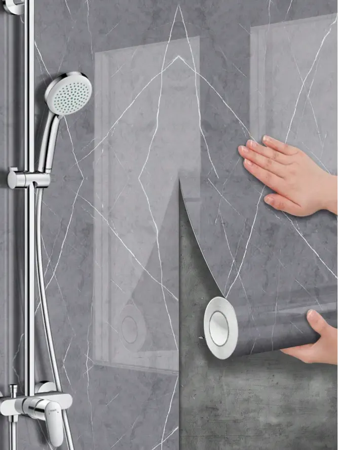 Marble Self Adhesive Wallpaper Contact Paper Removable Furniture Wrap