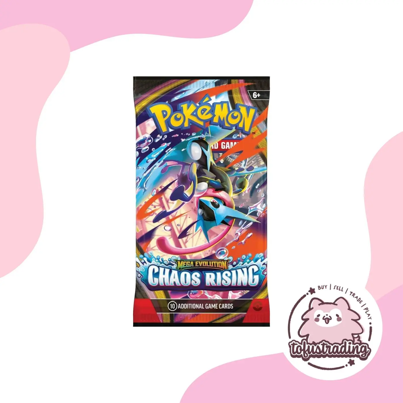 1400 pokemon cards for booster box Pokemon TCG: ME04: Chaos Rising MSRP Bundle Pre-Order – GuuBuu Hobby main image 0