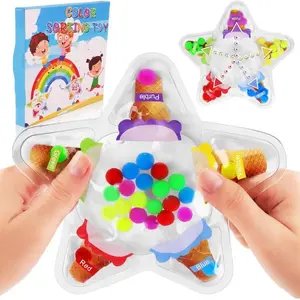 Montessori Color Sorting Sensory Toy for Toddlers – Color Matching Fidget & Fine Motor Skills Learning Game for Preschool Kids 3‑5, Travel & Classroom Activity + Christmas Gift