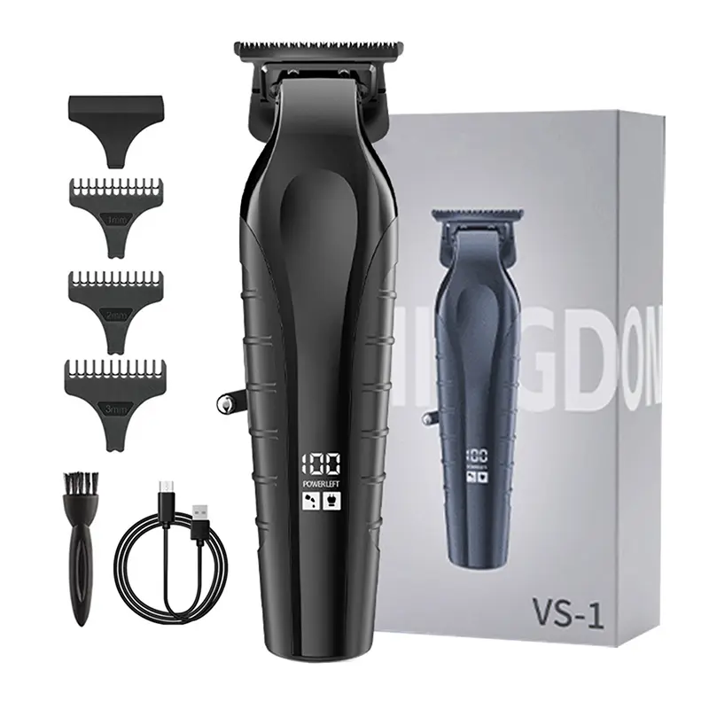 0-Gap T-Blade Grooming Kit with LCD Display - USB-C Charging, Long-Lasting Battery, High-Performance Powerful Motor Hair, Beard, Body Hair Trimmer