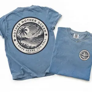 [Comfort Colors] Mother Ocean Jimmy Buffett Tee, Unisex Beach T-shirt, Men's Women's Shirt, summer starter shirt, Gift for Buffett Fan