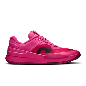 ON Women's THE ROGER Pro 2 Tennis Shoes Pink and Grenadine with Unique Design and Color Scheme